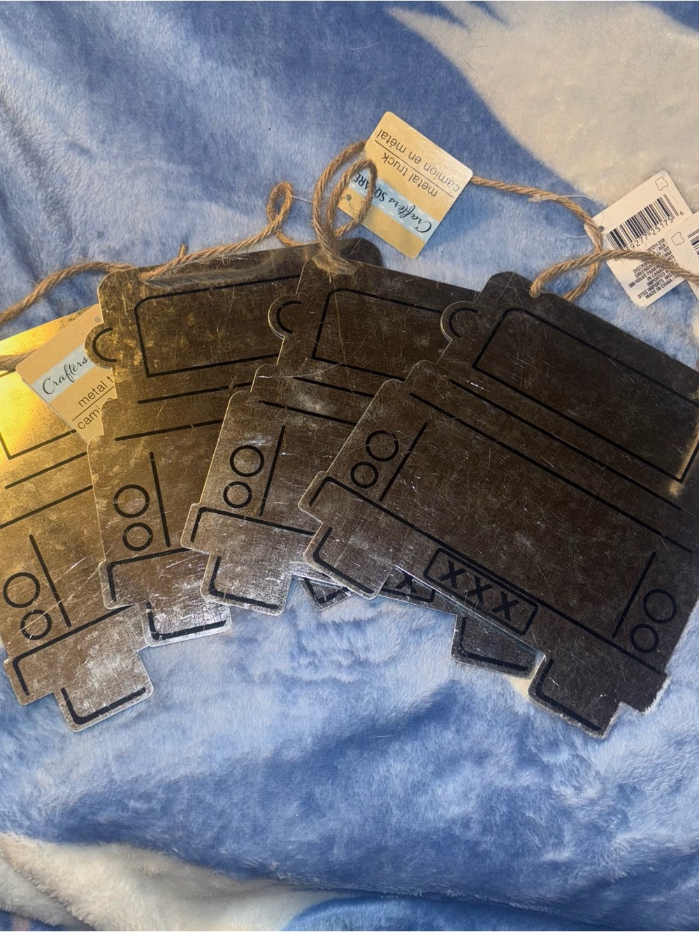 NWT Black Metal Truck Shapes- Set of 4